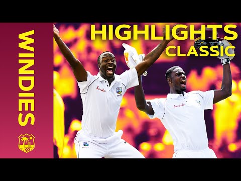Holder's 202* and England All Out For 77! | Classic Match Highlights | Windies v England 2019