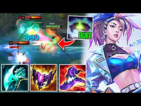 NEW AKALI BUFFS MADE HER ABSOLUTELY BROKEN IN SEASON 12 | Akali Mid Guide S12 - League Of Legends