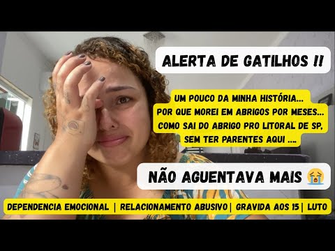 Minha história… saí de casa grávida, engravidei  com ￼15 anos, morei em abrigos e Deus mudou tudo 😭