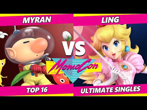 MomoCon 2022 Top 16 - Myran (Olimar) Vs. Ling (Peach) SSBU Ultimate Tournament