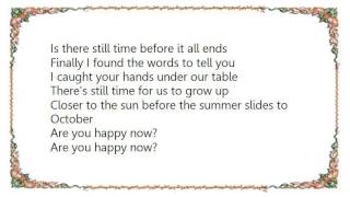Kent - Before It All Ends Lyrics