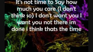 Ashley Tisdale- Delete- You Lyrics On Screen