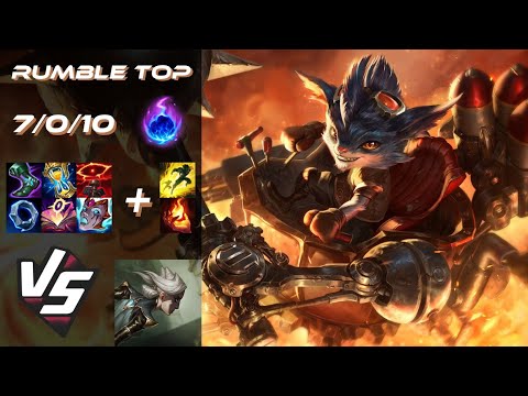 TOP Rumble vs Camille - NA Challenger Patch 14.9