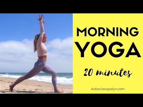 Wake up & Kick Ass Yoga Flow - Yoga for Energy, Flexibility, and Strength - 20 minutes