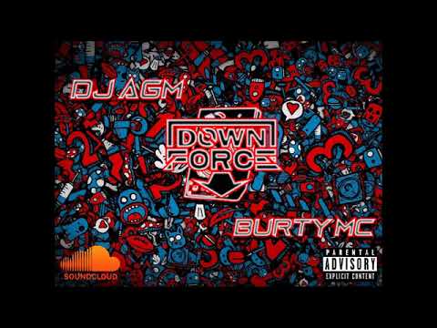 AGM MC BURTY DOWNFORCE TRACK TEAR UP #makina #viral #solo