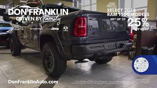 DF CDJR Lexington TV August 2026