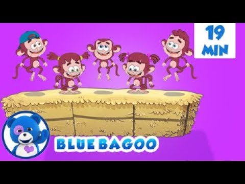 Five Little Monkeys and More | Compilation | Blue Bagoo - Kids Songs & Nursery Rhymes