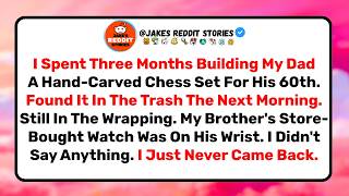 I Made My Dad A Gift By Hand. Next Morning I Found It In The Trash.