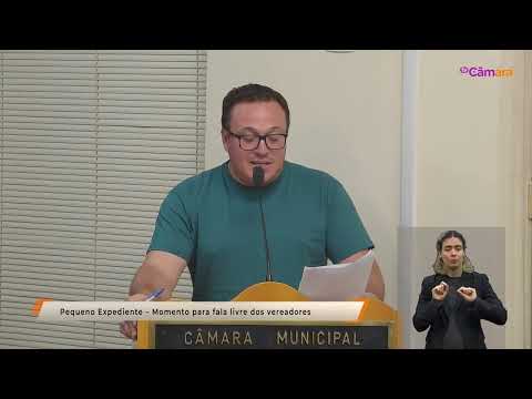 Cristiano da Silva aborda temas relevantes no Pequeno Expediente da 67ª Sessão Ordinária
