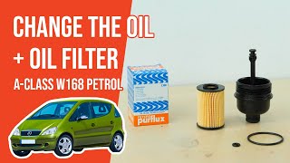 Youtube thumbnail of video "Change the oil and the oil filter A-Class A140 W168 🛢"