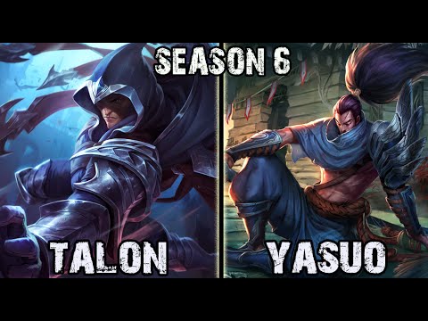 Best Talon Korea vs Yasuo MID Ranked Challenger