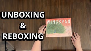 Wingspan Asia - Unboxing & Reboxing - What’s in the Box?