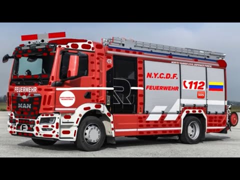 Thumbnail for BRAND NEW 2020-2024 MAN TGM ROSENBAUER ENGINE FIRE TRUCK FOR NORTH YANKEE CIVIL DEFENCE FORCE. by Rosenbauer
