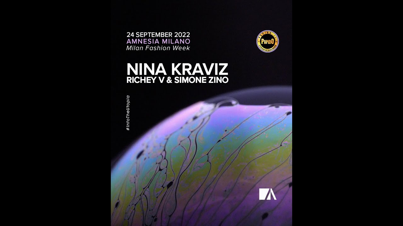 Nina Kraviz Amnesia Sabato 24 Settembre 2022 - ✆ 3332434799