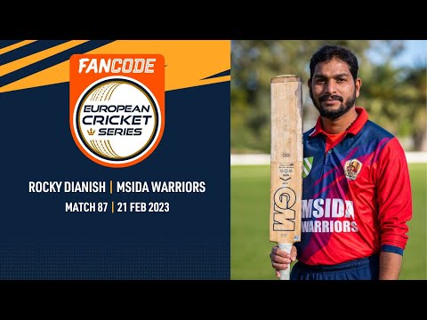 POTM: R.Dianish - MTD vs MSW | Highlights | FanCode ECS Malta | Malta 2023 | ECS23.087