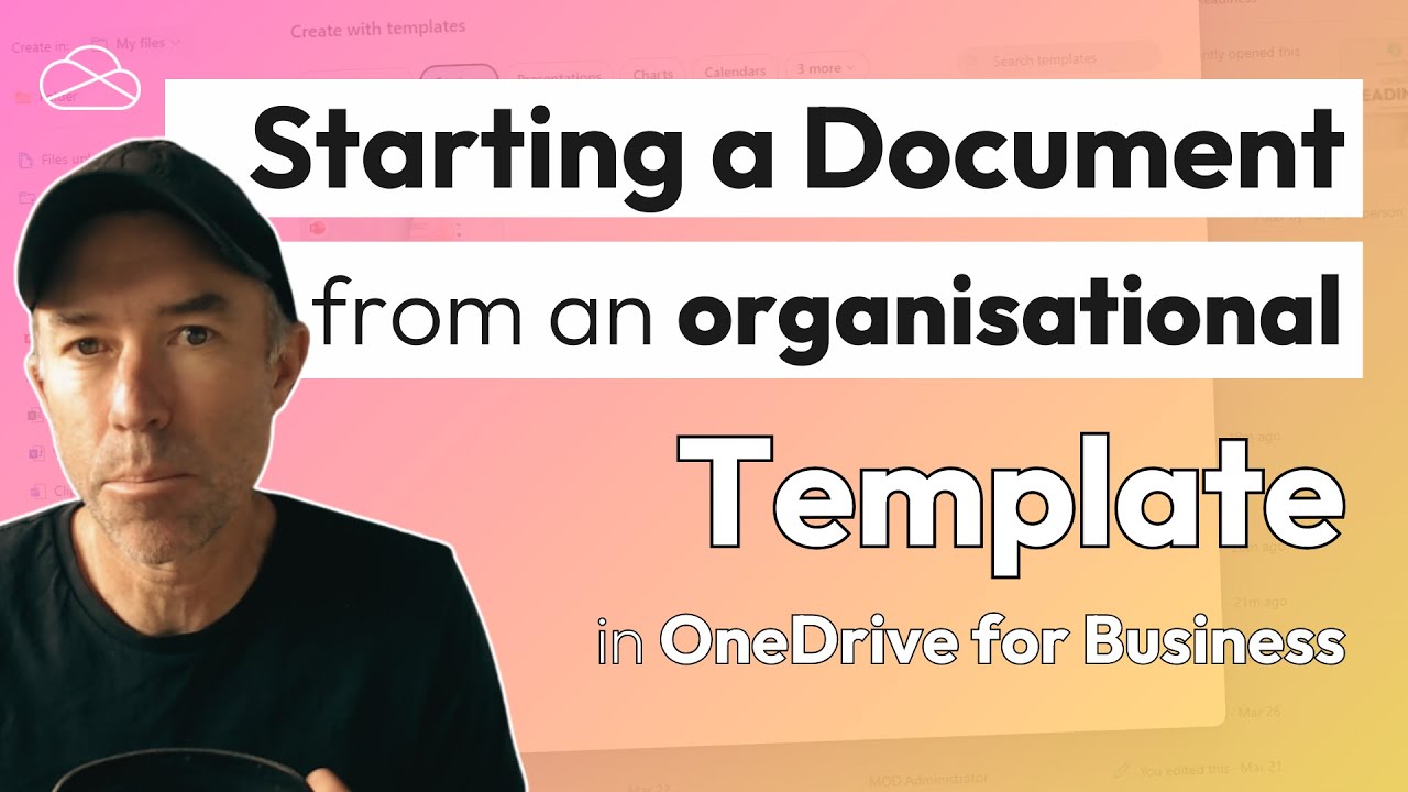 How to create a new document from a template in OneDrive for Business