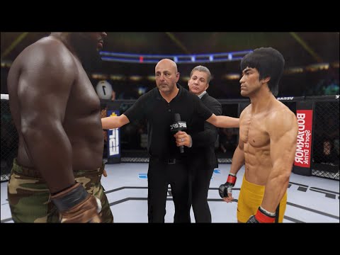 Croc Hunter vs. Bruce Lee - EA Sports UFC 4 - Epic Fight 🔥🐲