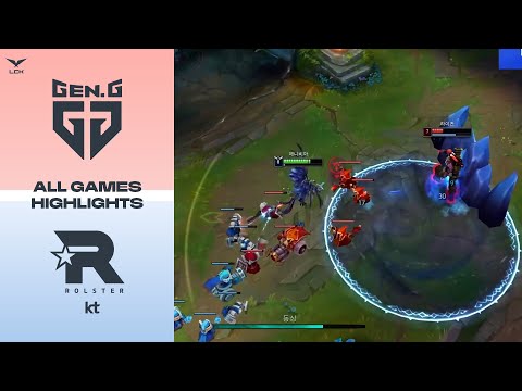 Gen.G vs KT ALL GAMES HIGHLIGHTS | LCK Cup 2026 | Chovy & Canyon DOMINATE!