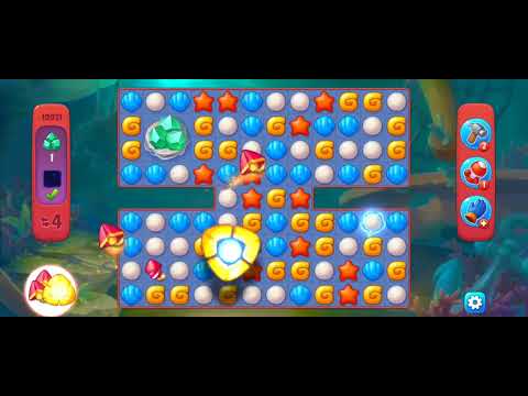 Fishdom Hard Level 10921 (with Double Lightning Booster) @choraelmin