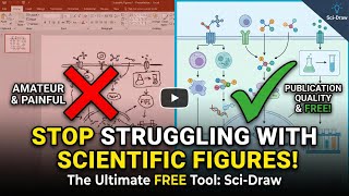 Stop Struggling with Scientific Figures! The Ultimate FREE Tool 🤯 (Sci-Draw)