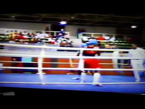 ملاكمه بطولة المملكة البطل سالم الحارثي