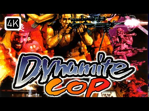 Dynamite Deka 2 / Dynamite Cop Arcade 4K - Mission 1 - 2 Player Cooperative