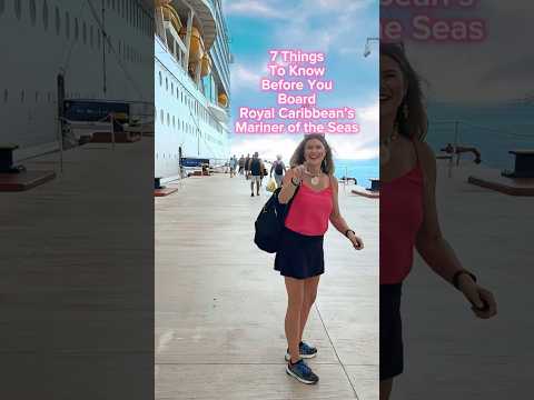 Thumbnail for 7 things you should know before you board ​⁠ Mariner of the Seas #cruise #solotravel