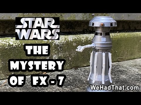 Vintage Star Wars FX-7 Medical Droid action figure review Kenner 1980