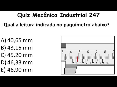 Quiz Mecânica Industrial - Vídeo 247