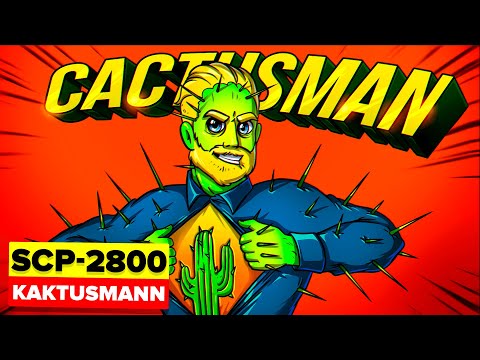 SCP-2800 - Kaktusmann (SCP Animation)