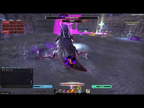 Normal Cloudrest Hard Mode from Tank Point of View