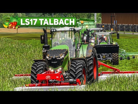 LS17 Talbach #6: Mähen, Schwaden, Sammeln - im VERBUND! | Landwirtschafts Simulator 2017