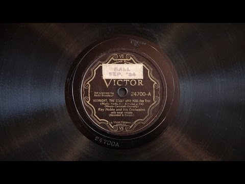 Midnight, the Stars and You • Ray Noble and His Orchestra, Al Bowlly (Victrola Credenza)