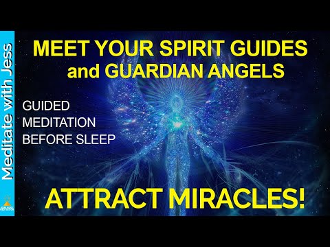 ATTRACT MIRACLES ACTIVATE ANGELS | Meet Your Spirit Guides Guided Meditation | POWERFUL meditation!