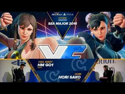 SFV:  HM GO1 vs Hori Sako - SEAM 2016 Pools - CPT 2016