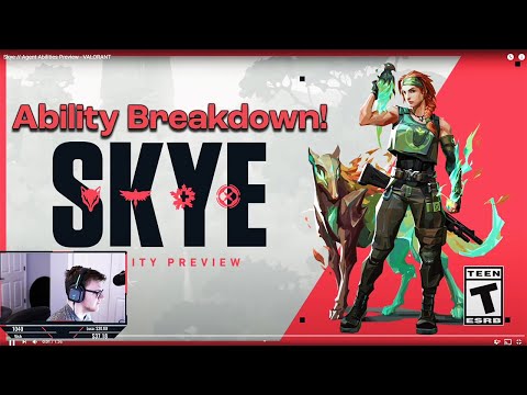 SKYE AGENT ABILITIES PREVIEW TRAILER BREAKDOWN - ALL SKYE ABILITES IN DEPTH - IN GAME LOOK