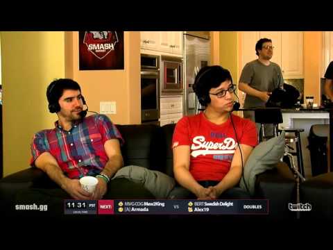 Mew2King/Armada vs Swedish/Alex19 - Doubles Tournament - Smash Summit