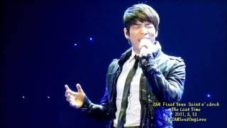 [HD]20110313 2AM First Tour Saint o'clock The Last Time - ChangMin ～ 제발 (by 이소라)