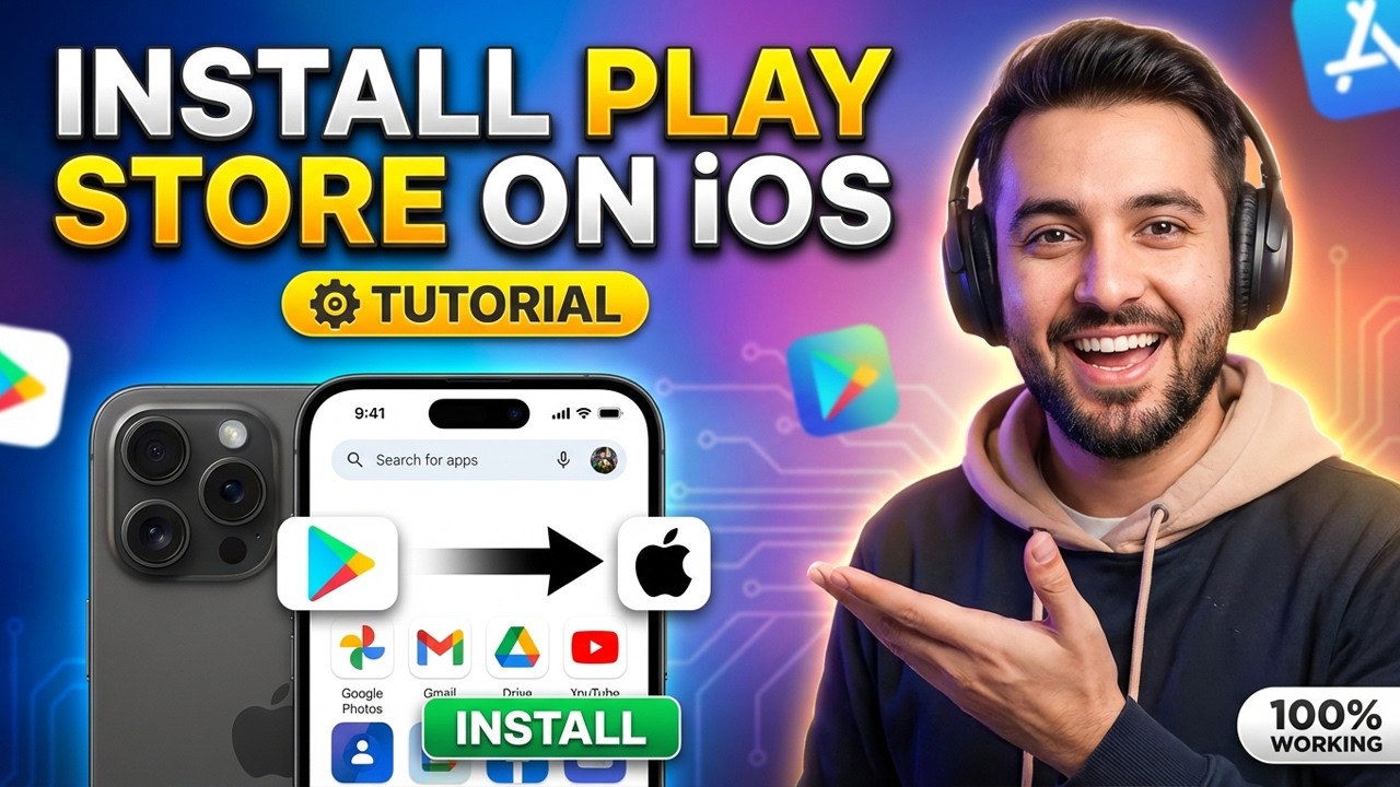 🔧 How to Install Google Play Store on iOS ✅ Download Play Store iPhone/iPad (OFFICIAL Tutorial)