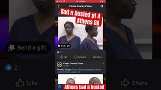 Athens GA Bad N Busted 4 #athensga #706 #hoodlife Clarke county crime #georgia
