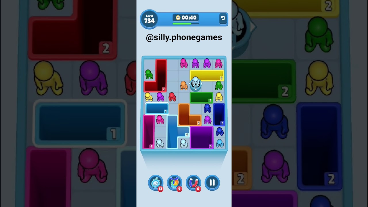 Drop Away Level 734 Walkthrough Solution