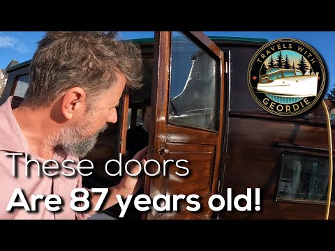 Odc. 486 – Ratowanie niemal stuletniej drewnianej łodzi: metamorfoza drzwi – Renowacja drewnianyc...