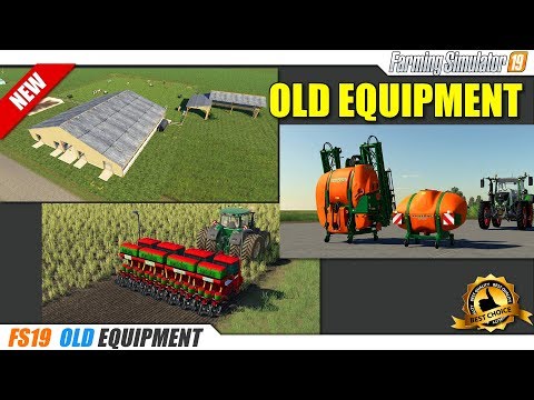 FS19 | Old Equipment Mods (2019-10-10) - review