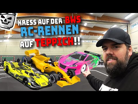 RC-Rennen in der Halle Kress auf der BWS in Berlin für Rookies und  Europa Meister Bericht TV