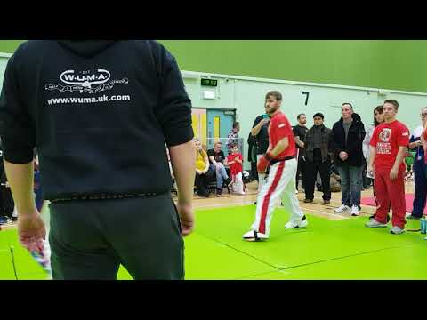 Marcus Lewis KO's (Byrne Academy) WUMA British Open  2018 Worcester, UK.