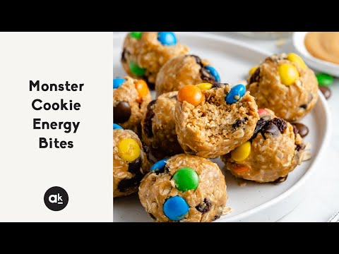 Monster Cookie Energy Bites