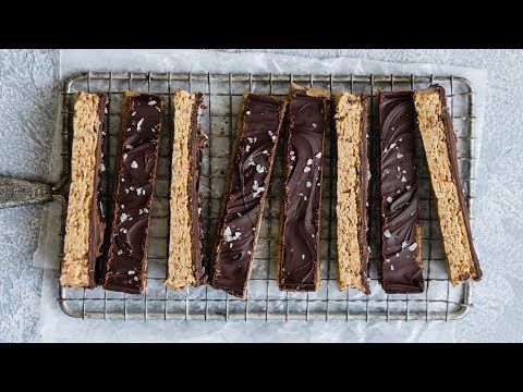 Peanut Butter Cup Protein Bars