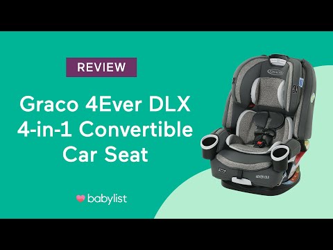 Graco 4Ever DLX 4-in-1 Car Seat, Charlie| Infant to Toddler Car Seat, with 10 Years of Use | Rear-Facing, Forward-Facing and Booster Modes | Safe, Comfortable and Convenient video review thumbnail