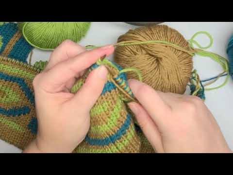 Left Double Decrease In Triple Knitting 2020