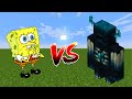 SpongeBob Vs Warden In Minecraft